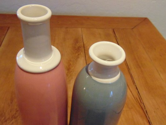 Vintage Vases from Franco Bucci, Set of 2-GZF-821566