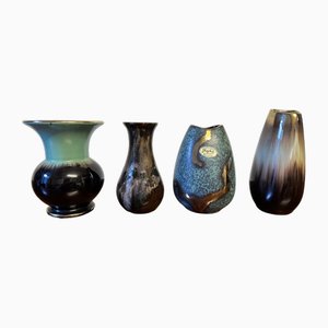 Vintage Vases from Jasba, Set of 4-SZM-1785736