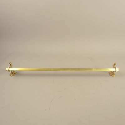 Vintage Viennese Brass Hand Towel Holder, 1920s-KDB-1798318