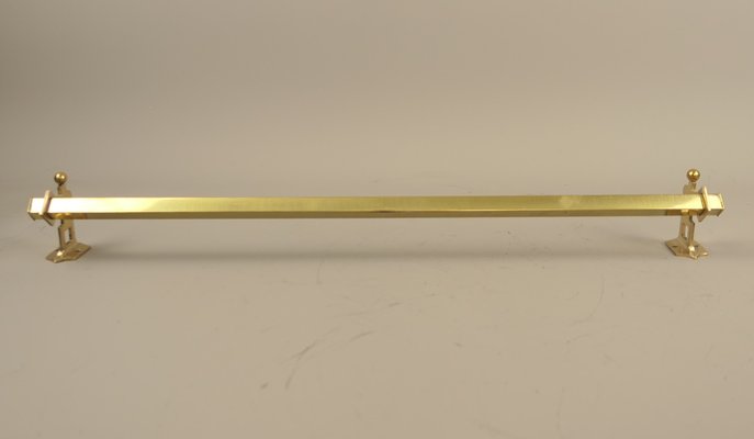 Vintage Viennese Brass Hand Towel Holder, 1920s-KDB-1798318