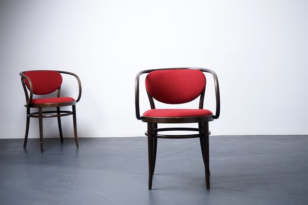 Vintage Viennese Model 233 P Bistro Chairs by Thonet, Set of 2-CIP-1210253