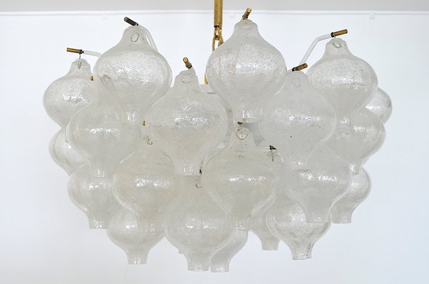 Vintage Viennese Tulipan Chandelier from J. T. Kalmar, 1950s-OV-1419343