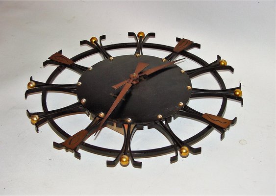 Vintage Wall Clock from Electro Ducado, 1970s-XHP-1241278