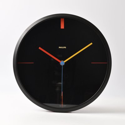 Vintage Wall Clock from Philips, 1980s-IXK-1796711