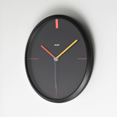 Vintage Wall Clock from Philips, 1980s-IXK-1796711