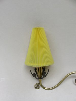 Vintage Wall Lamp in Brass, 1950s-EY-1342357