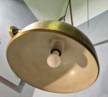 Vintage Wall Lamp in Braved Iron with Double Extension, 1960s-OHK-1788267