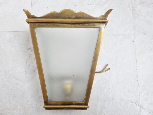 Vintage Wall Lamp in Bronze, 1960s-IRH-1270555