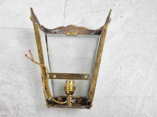 Vintage Wall Lamp in Bronze, 1960s-IRH-1270555