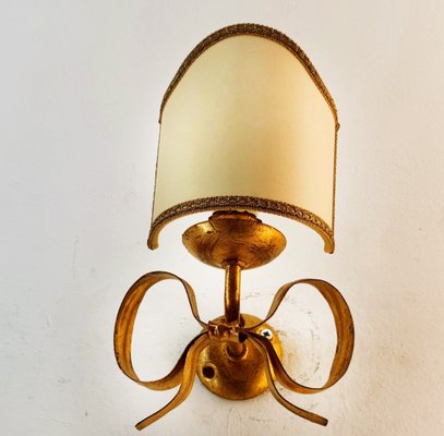 Vintage Wall Light in Wrought Iron-QLH-1780549