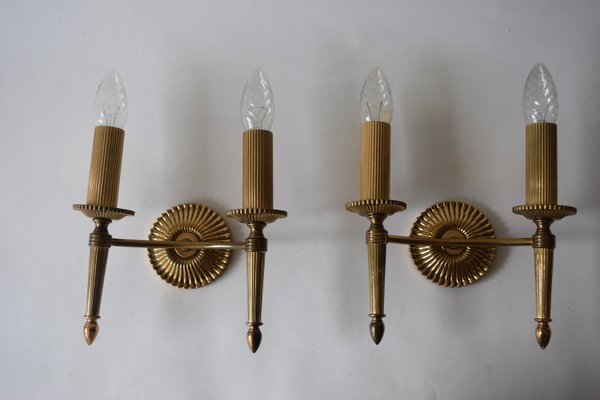 Vintage Wall Light Set, Set of 2-AVH-2019853