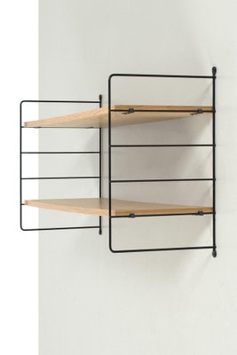 Vintage Wall System in Wood & Metal-OKG-1769523