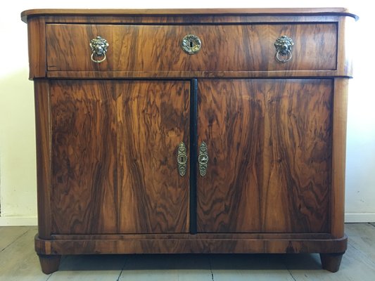 Vintage Walnut Biedermeier Commode-RVU-1034472