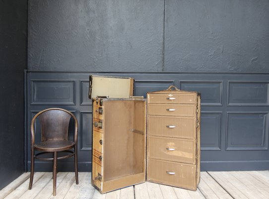 Vintage Wardrobe Trunk-TAT-1340806