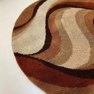 Vintage Wave High Pile Rya Rug by Prinstapijt Desso, Netherlands, 1970s-QZ-1386613