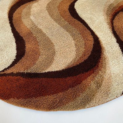 Vintage Wave High Pile Rya Rug by Prinstapijt Desso, Netherlands, 1970s-QZ-1386613