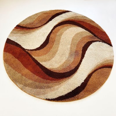 Vintage Wave High Pile Rya Rug by Prinstapijt Desso, Netherlands, 1970s-QZ-1386613