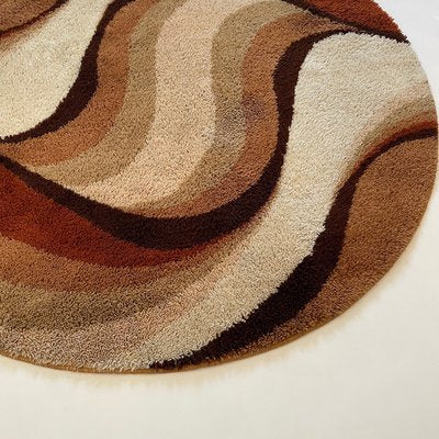 Vintage Wave High Pile Rya Rug by Prinstapijt Desso, Netherlands, 1970s-QZ-1386613