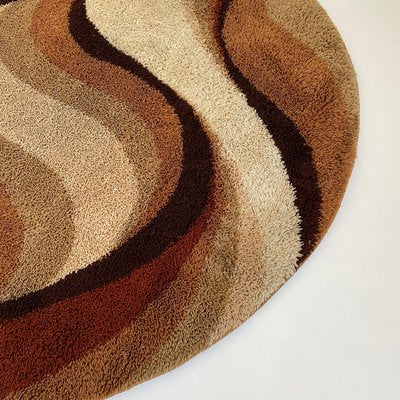 Vintage Wave High Pile Rya Rug by Prinstapijt Desso, Netherlands, 1970s-QZ-1386613