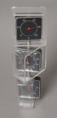 Vintage Weather Station in Acrylic Glass from Barigo, 1980s-ESB-1722571