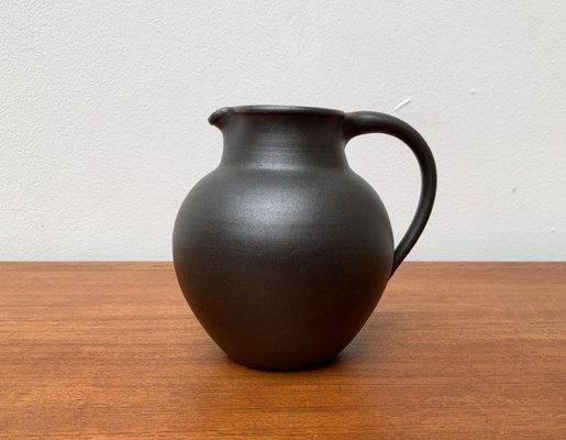 Vintage West German Studio Pottery Carafe Vase by Eva Kumpmann, 1970s-UAH-1365933