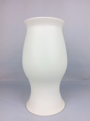 Vintage White Ceramic Vase by Franco Pozzi, 1970s-YBU-933292