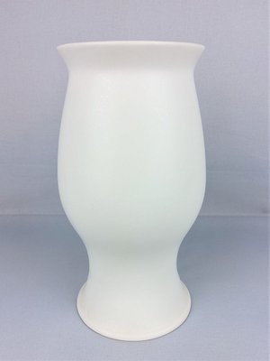 Vintage White Ceramic Vase by Franco Pozzi, 1970s-YBU-933292