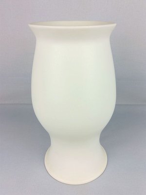 Vintage White Ceramic Vase by Franco Pozzi, 1970s-YBU-933292