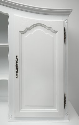 Vintage White Cupboard, 1940s-ZFH-2034980