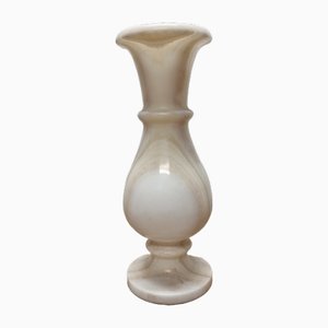 Vintage White Marble Vase, 1970s-VHW-2032226