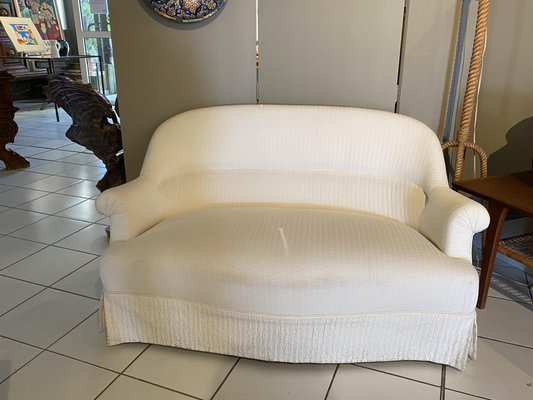 Vintage White Sofa-TEP-1288713