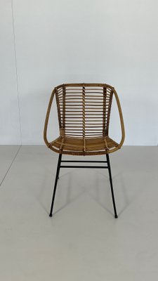 Vintage Wicker Chair in Rattan, 1960s-RUC-1424602