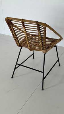 Vintage Wicker Chair in Rattan, 1960s-RUC-1424602