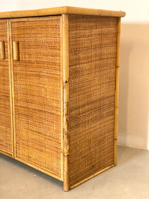 Vintage Wicker Sideboard, 1970s-NPC-1441948