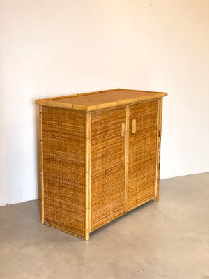 Vintage Wicker Sideboard, 1970s-NPC-1441948