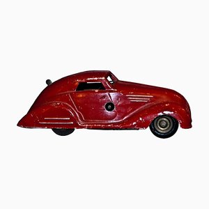 Vintage Wind Up Red Car Toy-ZCI-752664