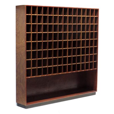 Vintage Wine Cabinet with 120 Compartments, 1960s-XID-1261673