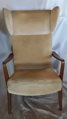 Vintage Wing Armchair, 1960s-HOI-1066757