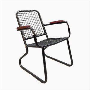 Vintage Wire Garden Chair, The Netherlands-BW-1329382