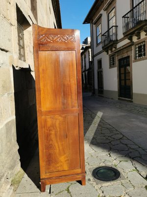 Vintage Wood Bookcase, 1940s-GEL-866128