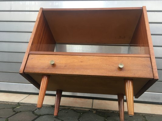 Vintage Wood Cabinet, 1970s-WQQ-1072628