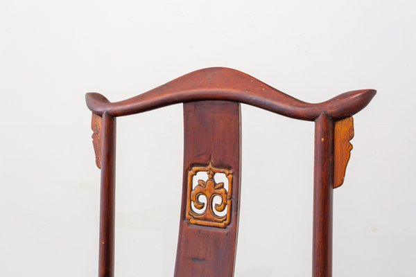 Vintage Wood Chinese Chair-UJE-1146885