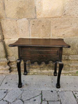 Vintage Wood Console-GEL-1081509