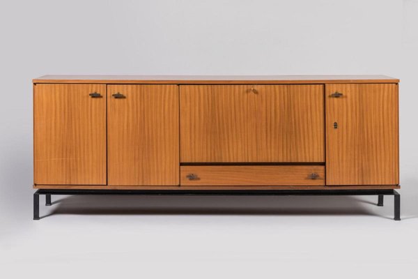 Vintage Wood Enfilade by Marcel Gascoin, 1960s-RJQ-1178179