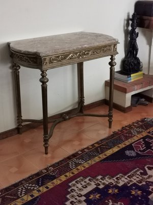 Vintage Wood French Console-GEL-1047188