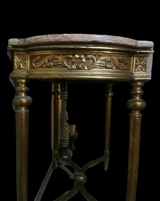 Vintage Wood French Console-GEL-1047188