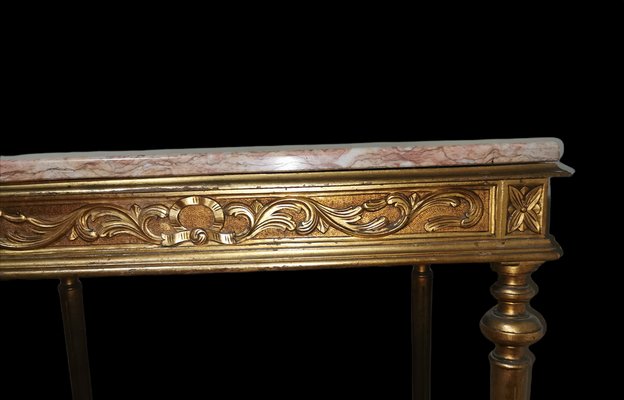 Vintage Wood French Console-GEL-1047188