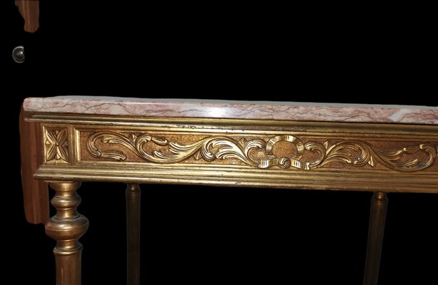 Vintage Wood French Console-GEL-1047188