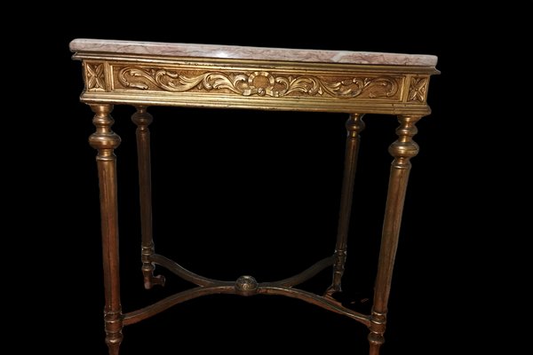 Vintage Wood French Console-GEL-1047188