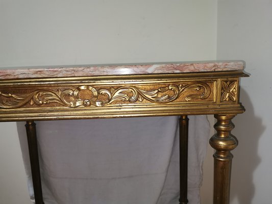 Vintage Wood French Console-GEL-1047188